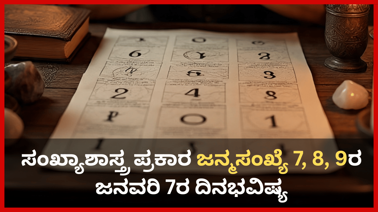 Numerology Prediction: ಸಂಖ್ಯಾಶಾಸ್ತ್ರ ಪ್ರಕಾರ ಈ ಜನ್ಮಸಂಖ್ಯೆಯವರು ಇಂದು ದೊಡ್ಡ ಮಟ್ಟದಲ್ಲಿ ಆದಾಯ ತರುವಂಥ ಕೆಲಸಕ್ಕೆ ಮುಂದಾಗುವರು Numerology Prediction: ಸಂಖ್ಯಾಶಾಸ್ತ್ರ ಪ್ರಕಾರ ಈ ಜನ್ಮಸಂಖ್ಯೆಯವರು ಇಂದು ದೊಡ್ಡ ಮಟ್ಟದಲ್ಲಿ ಆದಾಯ ತರುವಂಥ ಕೆಲಸಕ್ಕೆ ಮುಂದಾಗುವರು