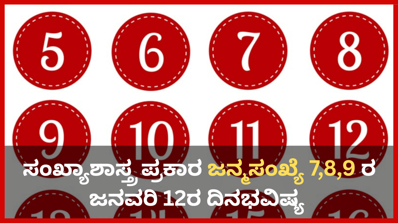 Numerology Prediction: ಸಂಖ್ಯಾಶಾಸ್ತ್ರ ಪ್ರಕಾರ ಈ ಜನ್ಮಸಂಖ್ಯೆಯವರಿಗೆ ಹಳೆಯ ಹಣವು ಅನಿರೀಕ್ಷಿತವಾಗಿ ಕೈಸೇರಲಿದೆ Numerology Prediction: ಸಂಖ್ಯಾಶಾಸ್ತ್ರ ಪ್ರಕಾರ ಈ ಜನ್ಮಸಂಖ್ಯೆಯವರಿಗೆ ಹಳೆಯ ಹಣವು ಅನಿರೀಕ್ಷಿತವಾಗಿ ಕೈಸೇರಲಿದೆ