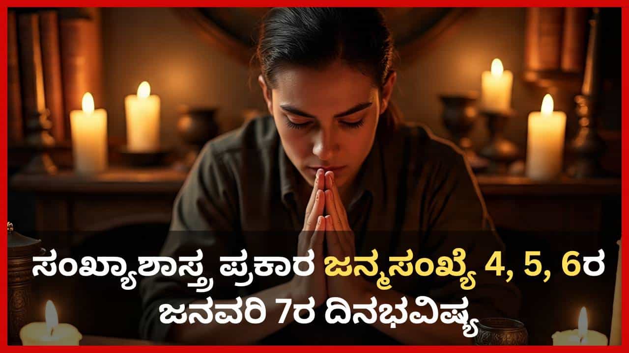 Numerology Prediction: ಸಂಖ್ಯಾಶಾಸ್ತ್ರ ಪ್ರಕಾರ ಈ ಜನ್ಮಸಂಖ್ಯೆಯವರಿಗೆ ಇಂದು ಆತ್ಮಗೌರವಕ್ಕೆ ಪೆಟ್ಟಾಗುವಂಥ ಮಾತು ಕೇಳಿಬರಬಹುದು