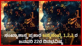 ಸಂಖ್ಯಾಶಾಸ್ತ್ರ ಪ್ರಕಾರ ಜನ್ಮಸಂಖ್ಯೆ 1, 2, 3ರ ಜನವರಿ 22ರ ದಿನಭವಿಷ್ಯ