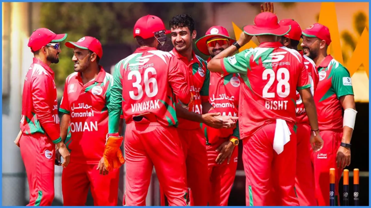 ಒಮಾನ್ ತಂಡ: ಜತೀಂದರ್ ಸಿಂಗ್ (ನಾಯಕ), ವಿನಾಯಕ್ ಶುಕ್ಲಾ, ಮೊಹಮ್ಮದ್ ನದೀಮ್, ಶಕೀಲ್ ಅಹ್ಮದ್, ಹಮ್ಮದ್ ಮಿರ್ಜಾ, ವಾಸಿಂ ಅಲಿ, ಕರಣ್ ಸೋನಾವಾಲೆ, ಶಾ ಫೈಸಲ್, ನದೀಮ್ ಖಾನ್, ಸುಫ್ಯಾನ್ ಮೆಹಮೂದ್, ಜೇ ಒಡೆದ್ರಾ, ಶಫೀಕ್ ಜಾನ್, ಆಶಿಶ್ ಒಡೆದಾರ, ಜಿತೇನ್ ರಾಮನಂದಿ, ಹಸ್ನೈನ್ ಅಲಿ.