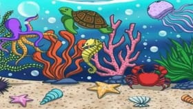 ಈ ಇಲ್ಯೂಷನ್ ಚಿತ್ರದಲ್ಲಿರುವ ಮೀನು ನಿಮ್ಮ ಕಣ್ಣಿಗೆ ಕಾಣಿಸಿತೇ?