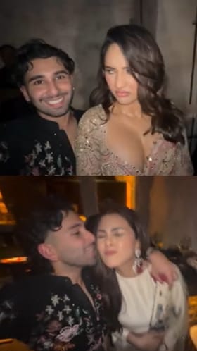 ಪಾರ್ಟಿಯಲ್ಲಿ ಸಿಕ್ಕ-ಸಿಕ್ಕವರಿಗೆಲ್ಲ ಮುತ್ತು ಕೊಟ್ಟ ಓರಿ: ವಿಡಿಯೋ ನೋಡಿ