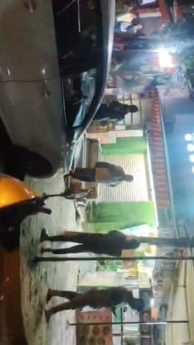 ಮದ್ಯದಮಲಿನಲ್ಲಿ ಪಾನಿಪುರಿ ಅಂಗಡಿಗೆ ಕಾರು ನುಗ್ಗಿಸಿದ ಚಾಲಕ