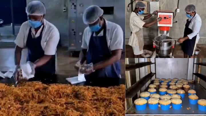 ಗಣರಾಜ್ಯೋತ್ಸವ 2026: ಪರಪ್ಪನ ಅಗ್ರಹಾರದ ಕೈದಿಗಳು ತಯಾರಿಸಿದ ಬೇಕರಿ ಉತ್ಪನ್ನಗಳ ಉಪಹಾರ ವಿತರಣೆ ಗಣರಾಜ್ಯೋತ್ಸವ 2026: ಪರಪ್ಪನ ಅಗ್ರಹಾರದ ಕೈದಿಗಳು ತಯಾರಿಸಿದ ಬೇಕರಿ ಉತ್ಪನ್ನಗಳ ಉಪಹಾರ ವಿತರಣೆ