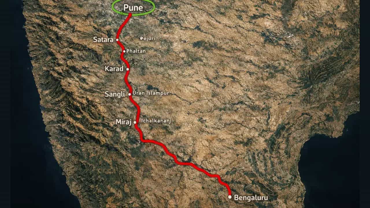 ಈ ಯೋಜನೆಗೆ ಕೇಂದ್ರದ ಅನುಮೋದನೆ ಸಿಕ್ಕರೆ ಬೆಂಗಳೂರಿನಿಂದ ಪುಣೆಗೆ ತಲುಪಲು 7 ಗಂಟೆ ಸಾಕು