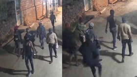 ಮುಖಕ್ಕೆ ಮಾಸ್ಕ್, ಕೈಯಲ್ಲಿ ಕೋಲು: ದರೋಡೆಗೆ ಕಳ್ಳರ ಸಂಚು ನೋಡಿ