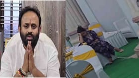 ಧಮ್ಕಿ ಕೇಸ್ ಆರೋಪಿ ರಾಜೀವ್ ಗೌಡ ಪತ್ನಿ ವಿಧಾನಸೌಧದಲ್ಲಿ ಪ್ರತ್ಯಕ್ಷ