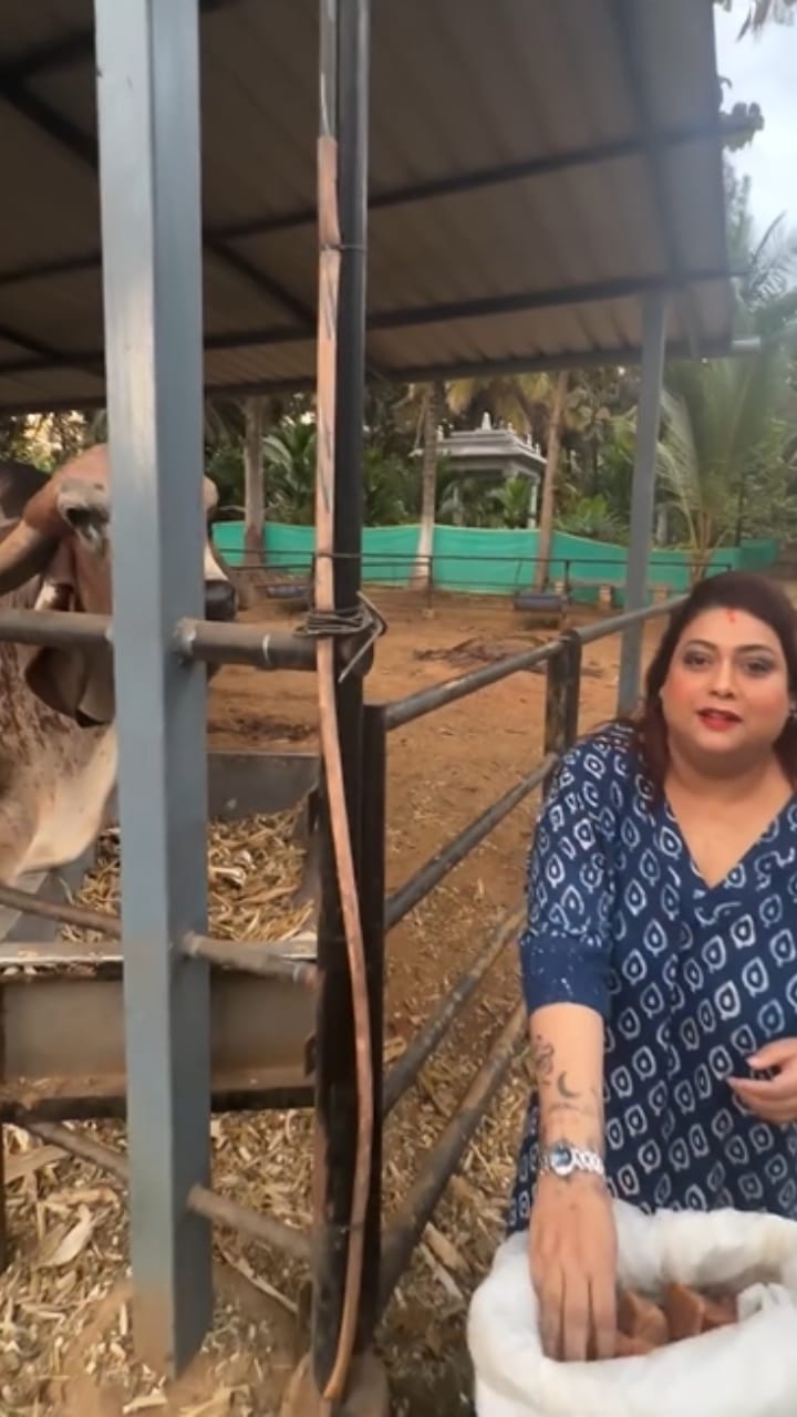 ತಮ್ಮ ಫಾರ್ಮ್​​ಹೌಸ್​​ನಲ್ಲಿನ ಪ್ರಾಣಿಗಳ ಪರಿಚಯಿಸಿದ ನಟಿ ರಕ್ಷಿತಾ ಪ್ರೇಮ್
