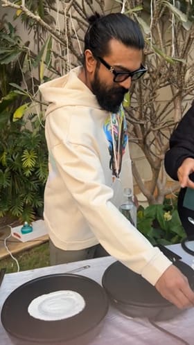 ಚಿರಂಜೀವಿ ಮನೆಯಲ್ಲಿ ಹೀಗಿತ್ತು ಸಂಕ್ರಾಂತಿ ಆಚರಣೆ: ವಿಡಿಯೋ