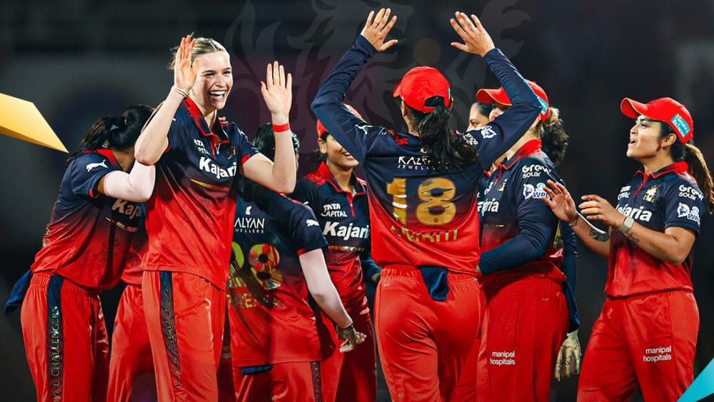 WPL 2026: 8 ವಿಕೆಟ್​ಗಳಿಂದ ಗೆದ್ದು ನೇರವಾಗಿ ಫೈನಲ್​ಗೆ ಎಂಟ್ರಿಕೊಟ್ಟ ಆರ್​ಸಿಬಿ