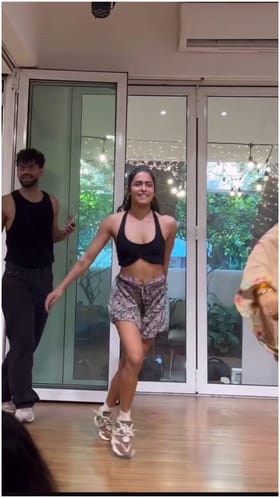 ಅದ್ಭುತ ಡ್ಯಾನ್ಸ್ ಮಾಡಿದ ಸಂಯುಕ್ತಾ ಹೆಗಡೆ