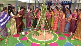 ಶಾಲೆಯಲ್ಲೇ ಹಳ್ಳಿ ನಿರ್ಮಾಣ! ಹೇಗಿತ್ತು ನೋಡಿ ಮಯೂರ ಗ್ಲೋಬಲ್ ಸ್ಕೂಲ್ ಸಂಕ್ರಾ