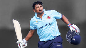 ತ್ರಿ ಸೆಂಚುರಿ... ಸರ್ಫರಾಝ್ ಖಾನ್ ವಿಶ್ವ ದಾಖಲೆ