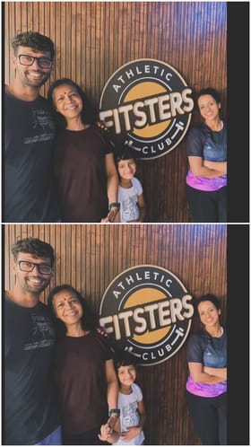 ಫ್ಯಾಮಿಲಿ ಜೊತೆ ಜಿಮ್ ಮಾಡಿದ ಶ್ರುತಿ ಹರಿಹರನ್