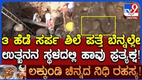 ಲಕ್ಕುಂಡಿಯಲ್ಲಿ ಉತ್ಖನನ ನಡೆಯುತ್ತಿರುವ ಸ್ಥಳದಲ್ಲೇ ಹಾವು ಪ್ರತ್ಯಕ್ಷ!