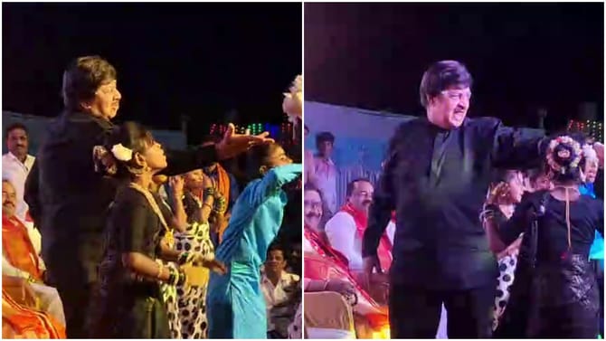 ಕಡಿಮೆ ಆಗಿಲ್ಲ ಶ್ರೀನಾಥ್ ಎನರ್ಜಿ; ‘ನೀನೆ ಸಾಕಿದ ಗಿಣಿ’ ಹಾಡಿಗೆ ಡ್ಯಾನ್ಸ್