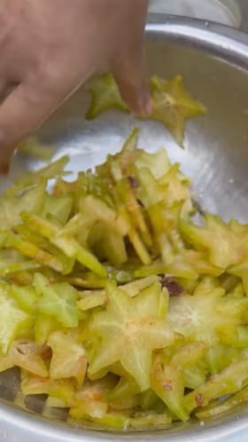 ಬಾಯಲ್ಲಿ ನೀರೂರಿಸುವ ಸ್ಟಾರ್ ಫ್ರೂಟ್ ಚಾಟ್