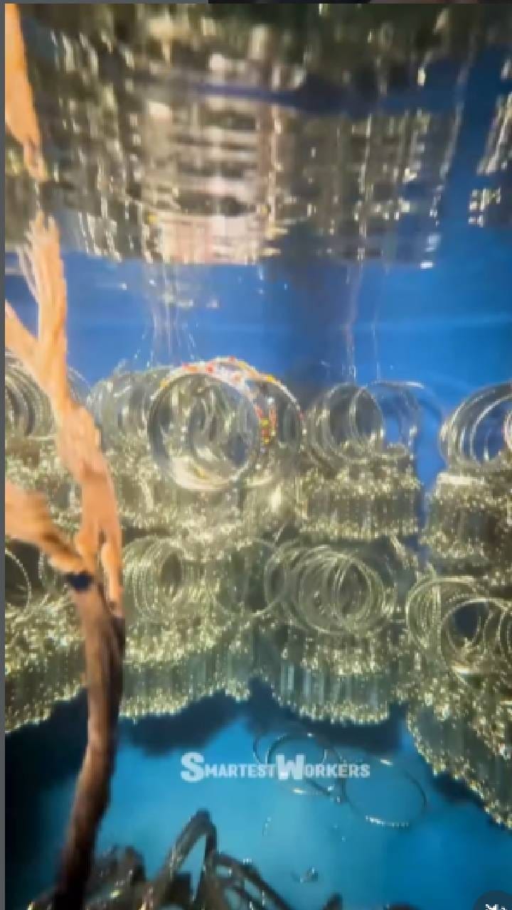 ಸ್ಟೀಲ್ ಬಳೆಗಳು ಹೇಗೆ ತಯಾರಾಗುತ್ತವೆ ನೋಡಿ