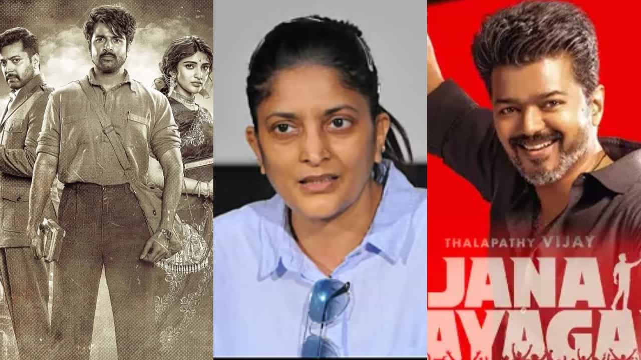 ‘ಪರಾಶಕ್ತಿ’ ಕಳಪೆ ಪ್ರದರ್ಶನ, ವಿಜಯ್ ಅಭಿಮಾನಿಗಳ ಮೇಲೆ ನಿರ್ದೇಶಕಿ ಆರೋಪ ‘ಪರಾಶಕ್ತಿ’ ಕಳಪೆ ಪ್ರದರ್ಶನ, ವಿಜಯ್ ಅಭಿಮಾನಿಗಳ ಮೇಲೆ ನಿರ್ದೇಶಕಿ ಆರೋಪ