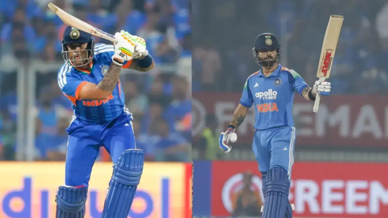 ವಿರಾಟ್ 2021 ರಲ್ಲಿ ಇಂಗ್ಲೆಂಡ್ ವಿರುದ್ಧ 231 ರನ್ ಗಳಿಸಿದ್ದರು, ಇದು ಅವರ ಇದುವರೆಗಿನ ಅತ್ಯುತ್ತಮ ಪ್ರದರ್ಶನವಾಗಿದೆ. ಇದೀಗ ಸೂರ್ಯಕುಮಾರ್ 242 ರನ್ ಕಲೆಹಾಕುವ ಮೂಲಕ ಈ ಪಟ್ಟಿಯಲ್ಲಿ ಅಗ್ರಸ್ಥಾನಕ್ಕೇರಿದ್ದಾರೆ. ಇದಕ್ಕೂ ಮೊದಲು, ವಿರಾಟ್ ಕೊಹ್ಲಿ 2019 ರಲ್ಲಿ ವೆಸ್ಟ್ ಇಂಡೀಸ್ ವಿರುದ್ಧ 181 ರನ್ ಬಾರಿಸಿ ಎರಡನೇ ಸ್ಥಾನವನ್ನೂ ತಮ್ಮದಾಗಿಸಿಕೊಂಡಿದ್ದರು.