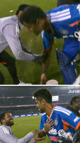 ಕನ್ನಡಿಗ ರಾಘವೇಂದ್ರರ ಕಾಲು ಮುಟ್ಟಿ ನಮಸ್ಕರಿಸಿದ ಸೂರ್ಯ