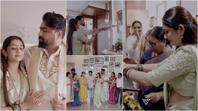 ತರುಣ್-ಸೋನಲ್ ಹೊಸ ಮನೆ ಪ್ರವೇಶ; ವಿಶೇಷ ವ್ಯಕ್ತಿಯ ಫೋಟೋ ಇಟ್ಟು ಪೂಜೆ