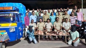 ಪರಶುರಾಮ ಥೀಮ್​ ಪಾರ್ಕ್​​ನ ತಾಮ್ರ ಹೊದಿಕೆ ಕದ್ದಿದ್ದ ಕಳ್ಳರಿಬ್ಬರು ಸೆರೆ