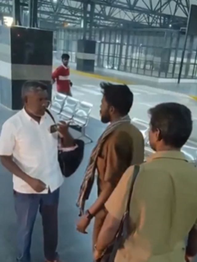 ಚಿಲ್ಲರೆ ಹಣ ಕೇಳಿದಕ್ಕೆ ಪ್ರಯಾಣಿಕನಿಗೆ ಕಪಾಳಮೋಕ್ಷ ಮಾಡಿದ ಚಾಲಕ