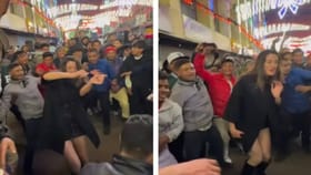 ಶಿಲ್ಲಾಂಗ್ ಬೀದಿಯಲ್ಲಿ ಖುಷಿಯಿಂದ ಕುಣಿದ ವಿದೇಶಿ ಯುವತಿ