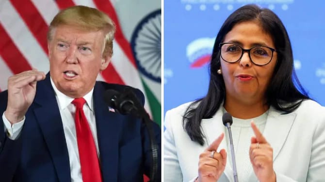 ವೆನೆಜುವೆಲಾ ಹಂಗಾಮಿ ಅಧ್ಯಕ್ಷರಿಗೂ ಬೆದರಿಕೆ ಹಾಕಿದ ಟ್ರಂಪ್