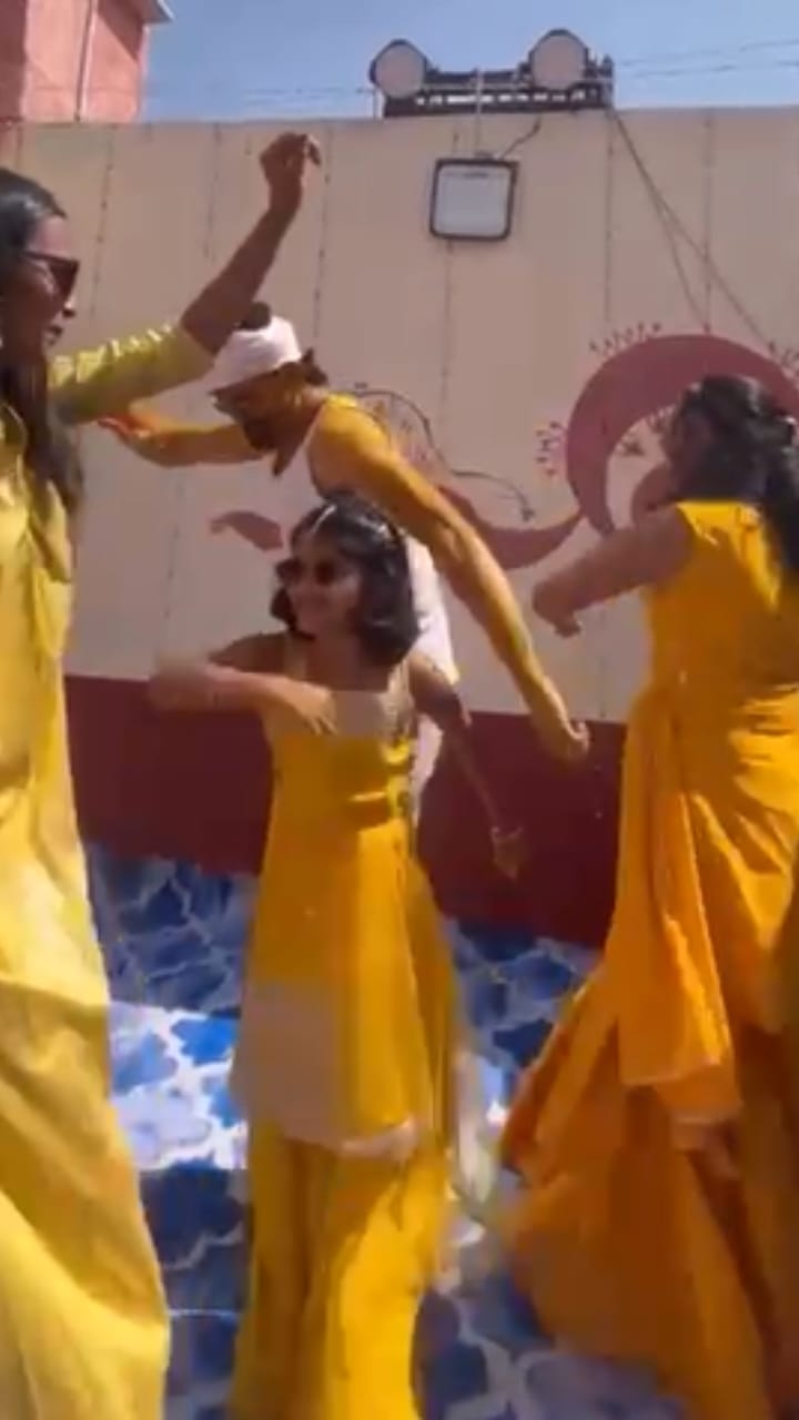 ಅರಿಶಿಣ ಶಾಸ್ತ್ರದಲ್ಲಿ ‘ಧುರಂಧರ್’ ಸ್ಟೆಪ್ಪು ಹಾಕಿದ ಉಗ್ರಂ ಮಂಜು: ವಿಡಿಯೋ