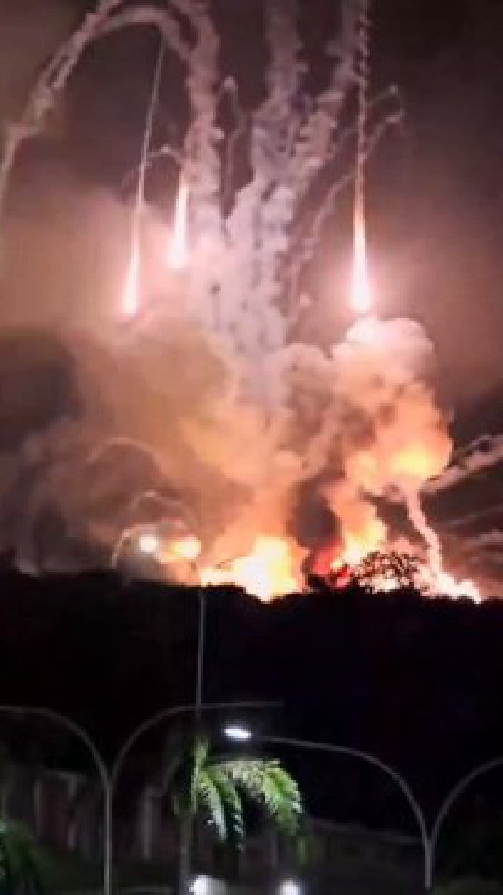 ವೆನೆಜುವೆಲಾ ವಿರುದ್ಧ ಡೊನಾಲ್ಡ್ ಟ್ರಂಪ್ ಯುದ್ಧ; ದಾಳಿಯ ವಿಡಿಯೋ ಇಲ್ಲಿದೆ