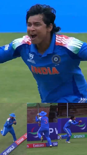 ಅದ್ಭುತ ಕ್ಯಾಚ್ ಹಿಡಿದು ಮಿಂಚಿದ ವೈಭವ್ ಸೂರ್ಯವಂಶಿ