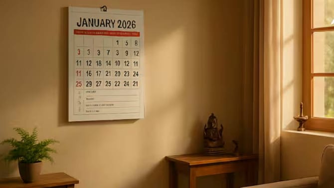 ವಾಸ್ತು ಪ್ರಕಾರ ಹೊಸ ವರ್ಷದ ಕ್ಯಾಲೆಂಡರ್​ ತಪ್ಪಿಯೂ ಈ ದಿಕ್ಕಿನಲ್ಲಿ ಇಡಬೇಡಿ