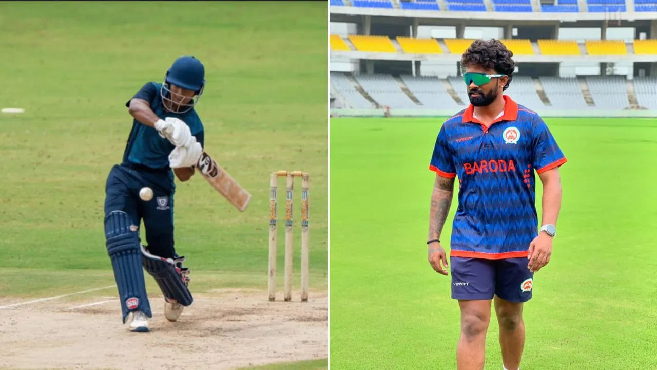 ಬರೋಡಾ ಪರ ಅತ್ಯಧಿಕ ರನ್​ಗಳ ಇನ್ನಿಂಗ್ಸ್ ಆಡಿದ ಆರಂಭಿಕ ನಿತ್ಯಾ ಪಾಂಡ್ಯ ಅವರು 100 ಎಸೆತಗಳಲ್ಲಿ 12 ಬೌಂಡರಿ ಮತ್ತು 1 ಸಿಕ್ಸರ್ ಸೇರಿದಂತೆ 122 ರನ್ ಕಲೆಹಾಕಿದರೆ, ಮತ್ತೊಬ್ಬ ಆರಂಭಿಕ ಅಮಿತ್ ಪಾಸಿ ಕೂಡ 93 ಎಸೆತಗಳಲ್ಲಿ 12 ಬೌಂಡರಿ ಮತ್ತು 7 ಸಿಕ್ಸರ್‌ಗಳೊಂದಿಗೆ 127 ರನ್ ಗಳಿಸಿದರು. ಇವರಿಬ್ಬರು ಒಟ್ಟಾಗಿ ಮೊದಲ ವಿಕೆಟ್​ಗೆ 230 ರನ್​ಗಳ ಜೊತೆಯಾಟ ಕಟ್ಟಿದರು.