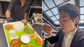 ಉತ್ತರ ಕರ್ನಾಟಕದ ಊಟ ಸವಿದು ವಾವ್ಹ್​​​​​ ಎಂದ ಜಪಾನಿನ ವ್ಯಕ್ತಿ!