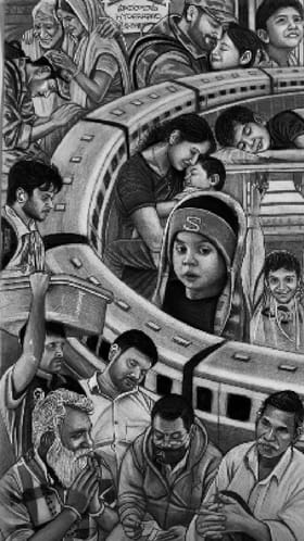 ಕಲಾವಿದನ ಕೈಚಳಕಕ್ಕೆ ನಿಬ್ಬೆರಗಾದ ನೆಟ್ಟಿಗರು