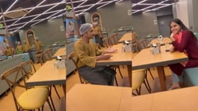 ಪ್ರಿಯಕರ ಕೆಲಸ ಮಾಡುವ ಸ್ಥಳಕ್ಕೆ ತೆರಳಿ ಸರ್ಪ್ರೈಸ್ ನೀಡಿದ ಯುವತಿ