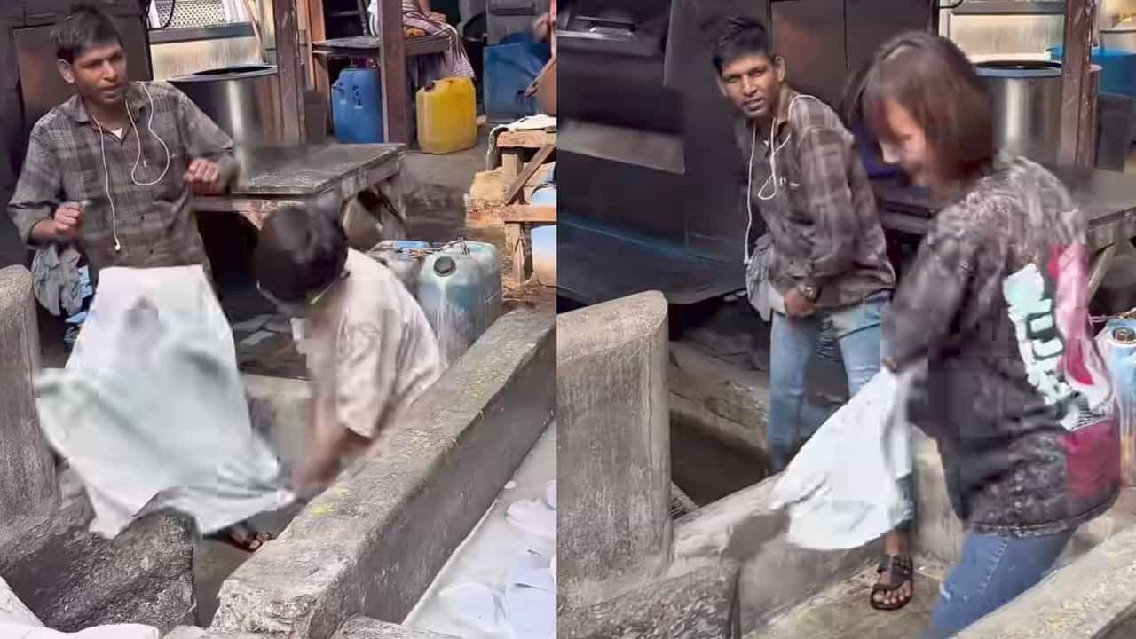 Video: ಧೋಬಿ ಘಾಟ್ಗೆ ತೆರಳಿ ತನ್ನ ಮಕ್ಕಳಿಗೆ ಜೀವನ ಪಾಠ ಹೇಳಿಕೊಟ್ಟ ತಾಯಿ Video: ಧೋಬಿ ಘಾಟ್ಗೆ ತೆರಳಿ ತನ್ನ ಮಕ್ಕಳಿಗೆ ಜೀವನ ಪಾಠ ಹೇಳಿಕೊಟ್ಟ ತಾಯಿ