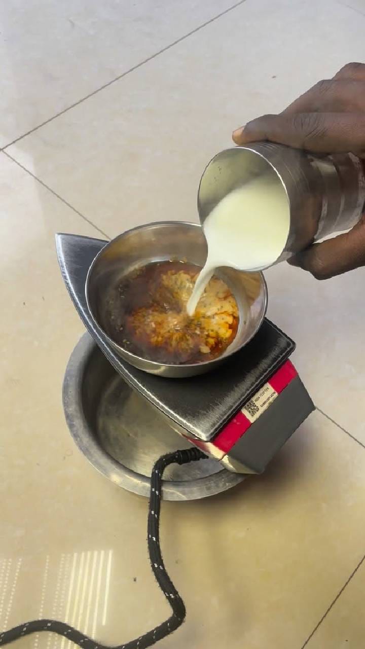 ಇಸ್ತಿ ಪೆಟ್ಟಿಗೆಯಲ್ಲಿ ಟೀ ಮಾಡೋದನ್ನು ನೋಡಿದ್ದೀರಾ?