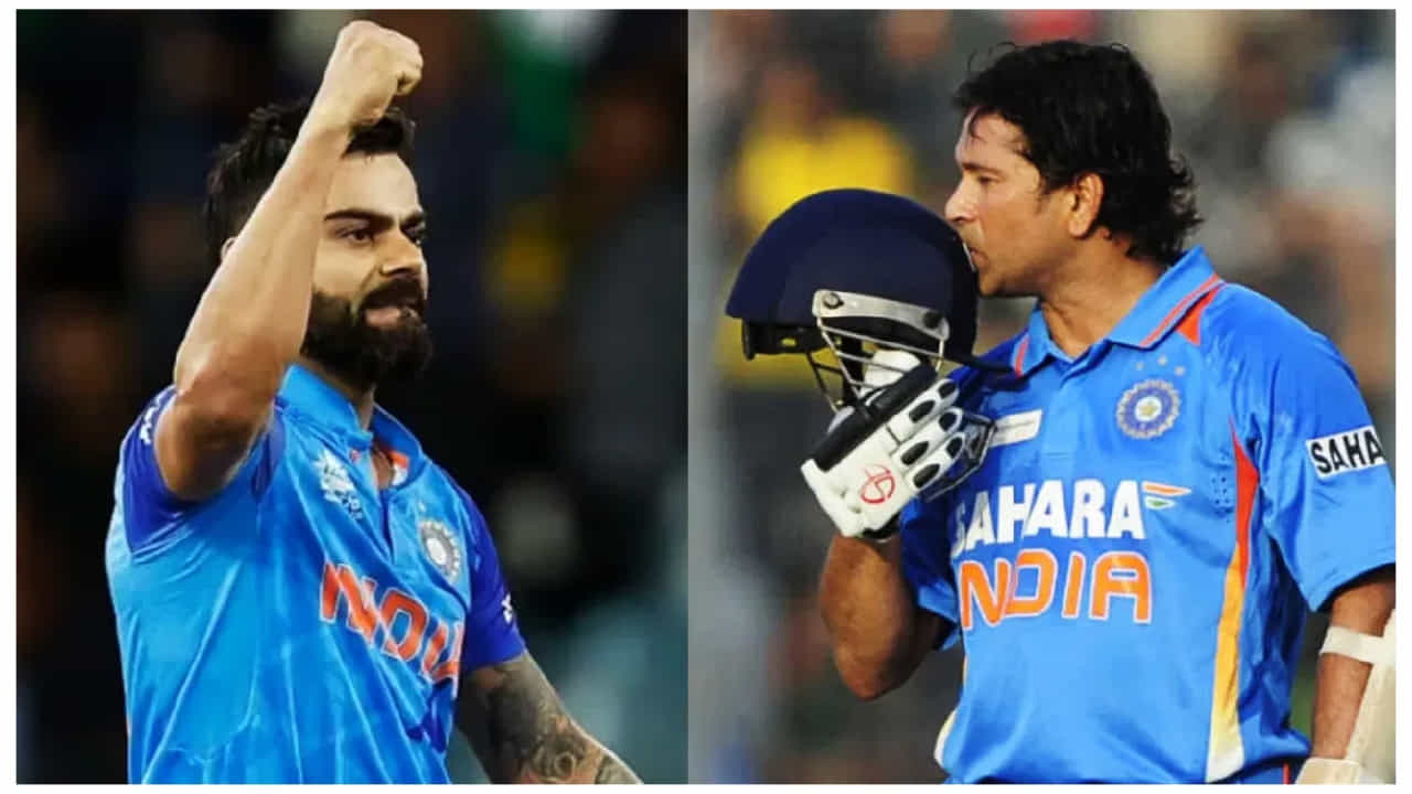 ದಾಖಲೆಗಳ ಸರದಾರ ವಿರಾಟ್ ಕೊಹ್ಲಿ (Virat Kohli) ಹೆಸರಿಗೆ ಮತ್ತೊಂದು ದಾಖಲೆ ಸೇರ್ಪಡೆಯಾಗಿದೆ. ಈ ದಾಖಲೆಯೊಂದಿಗೆ ಕಿಂಗ್ ಕೊಹ್ಲಿ ಅಂತಾರಾಷ್ಟ್ರೀಯ ಕ್ರಿಕೆಟ್ನ ರನ್ ಸರದಾರರ ಪಟ್ಟಿಯಲ್ಲಿ ದ್ವಿತೀಯ ಸ್ಥಾನಕ್ಕೇರಿದ್ದಾರೆ. ಅದು ಕೂಡ ಶ್ರೀಲಂಕಾದ ಕುಮಾರ ಸಂಗಾಕ್ಕರ ಅವರನ್ನು ಹಿಂದಿಕ್ಕುವ ಮೂಲಕ.