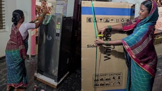 ಟೈರ್ ಸ್ಪೋಟಗೊಂಡು ಮನೆಯ ಆವರಣಕ್ಕೆ ಹಾರಿ ಬಂದು ಬಿದ್ದ ಕಾರು, ಭಯಾನಕ ವಿಡಿಯೋ ವೈರಲ್