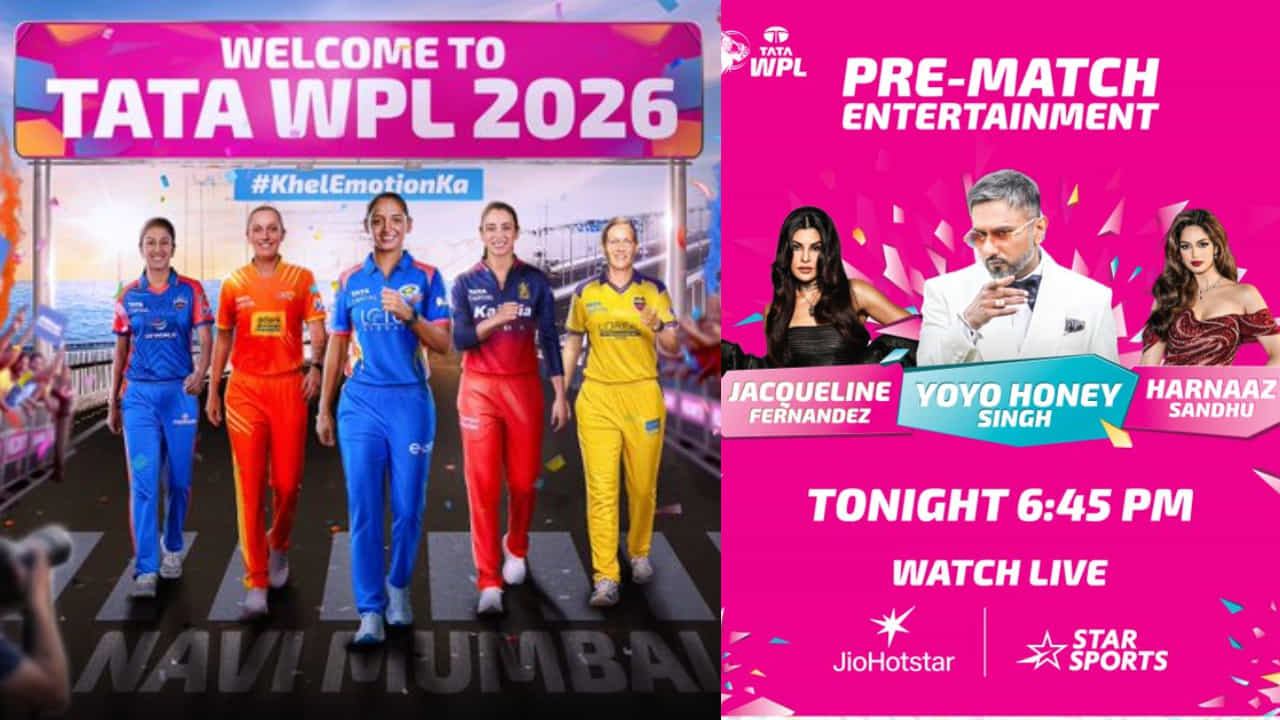 WPL 2026: ಡಬ್ಲ್ಯುಪಿಎಲ್ ಉದ್ಘಾಟನಾ ಸಮಾರಂಭಕ್ಕೆ ಕ್ಷಣಗಣನೆ; ಯಾರೆಲ್ಲ ಪ್ರದರ್ಶನ ನೀಡಲಿದ್ದಾರೆ? WPL 2026: ಡಬ್ಲ್ಯುಪಿಎಲ್ ಉದ್ಘಾಟನಾ ಸಮಾರಂಭಕ್ಕೆ ಕ್ಷಣಗಣನೆ; ಯಾರೆಲ್ಲ ಪ್ರದರ್ಶನ ನೀಡಲಿದ್ದಾರೆ?