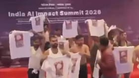 ಎಐ ಸಮಿಟ್​ನಲ್ಲಿ ಕಾಂಗ್ರೆಸ್ ಪ್ರತಿಭಟನೆಗೆ ಜನರ ಅಸಮಾಧಾನ