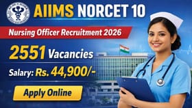 2551 ನರ್ಸಿಂಗ್ ಅಧಿಕಾರಿ ಹುದ್ದೆಗೆ ನೇಮಕಾತಿ