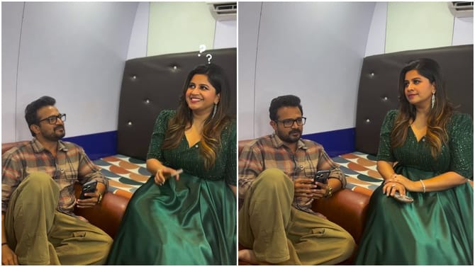 ವಿಜಯ್ ರಾಘವೇಂದ್ರ ಟಾರ್ಚರ್​​ಗೆ ಸುಸ್ತಾದ ಅನುಶ್ರೀ; ಕೊನೆಗೂ ಮೂಡಿತು ನಗು