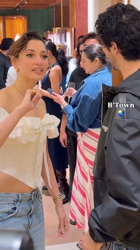 ಶಾರುಖ್ ಖಾನ್ ಪುತ್ರನೊಟ್ಟಿಗೆ ತಮನ್ನಾ ಭಾಟಿಯಾ ಮಾತುಕತೆ