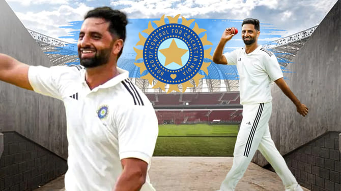 ಕರ್ನಾಟಕ ವಿರುದ್ಧ 5 ವಿಕೆಟ್ ಉರುಳಿಸಿದ ಆಕಿಬ್ ನಬಿ