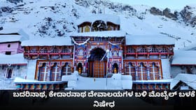 ಬದರಿನಾಥ, ಕೇದಾರನಾಥ ದೇವಾಲಯಗಳ ಬಳಿ ಮೊಬೈಲ್ ಬಳಕೆ ನಿಷೇಧ